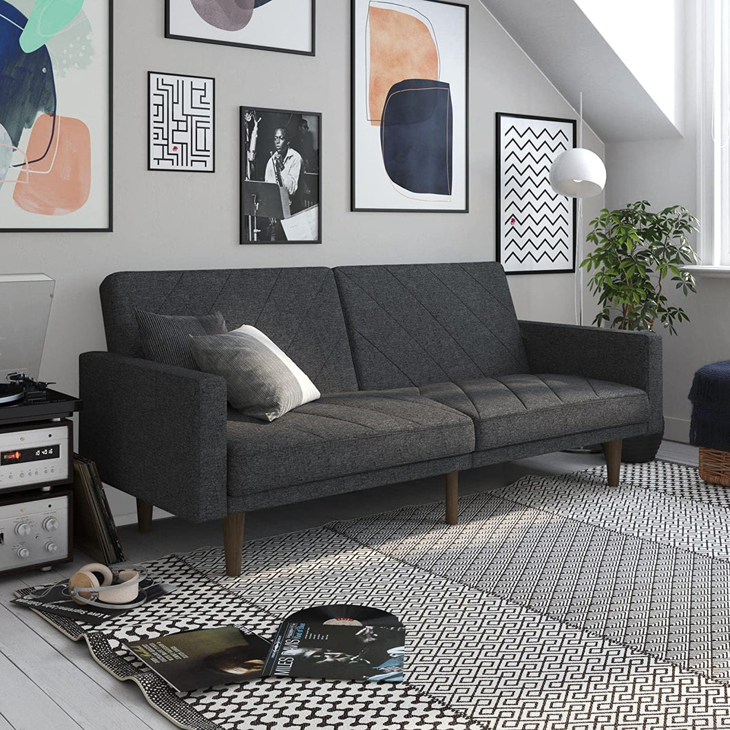 Lifestyle Solutions HRFKS3BK Grayson Sofa, 78.7